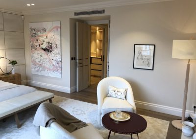 Knightsbridge Penthouse Project, painting and decorating in London