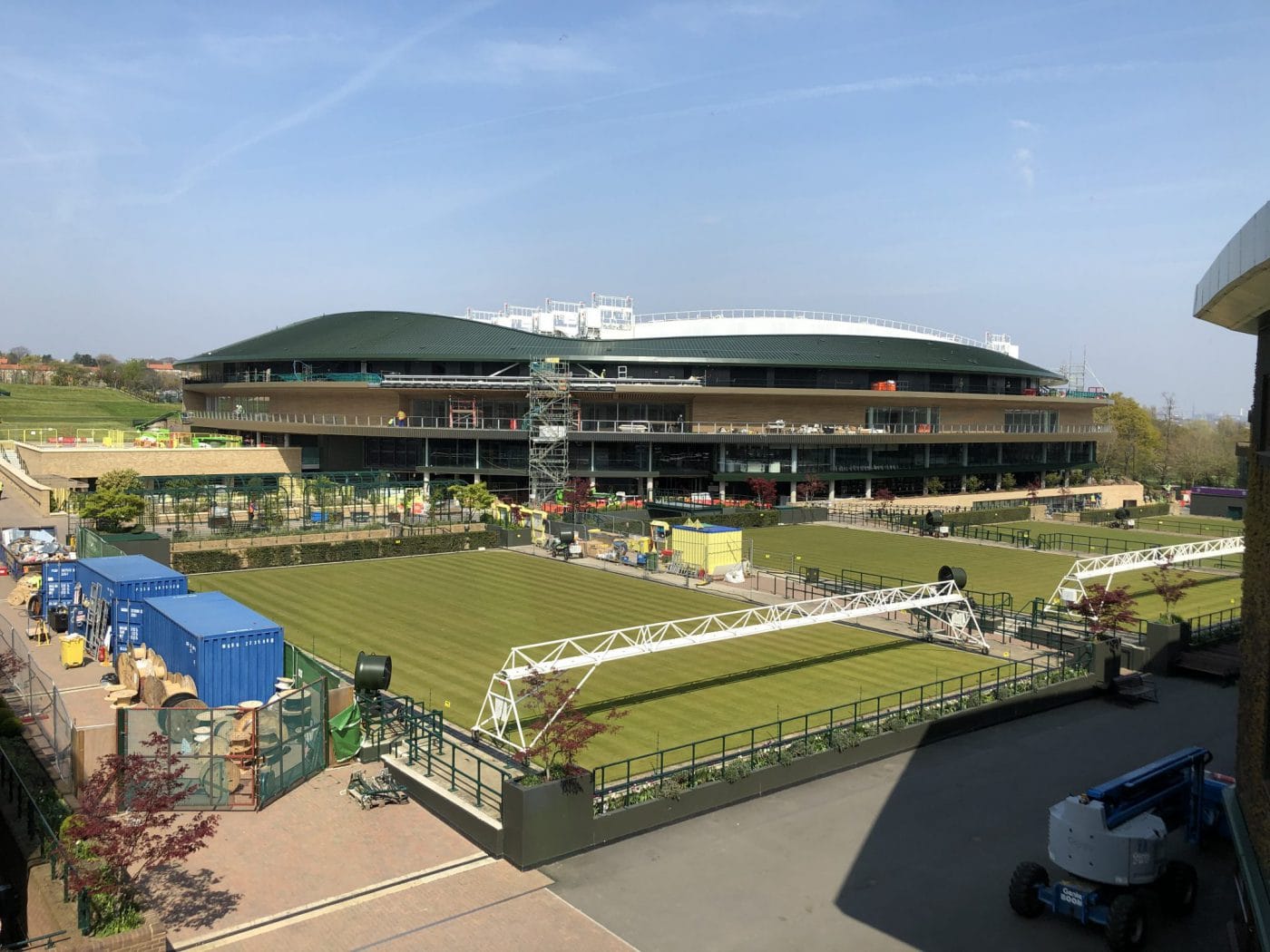 The All England Lawn Tennis and Croquet Club in Wimbledon