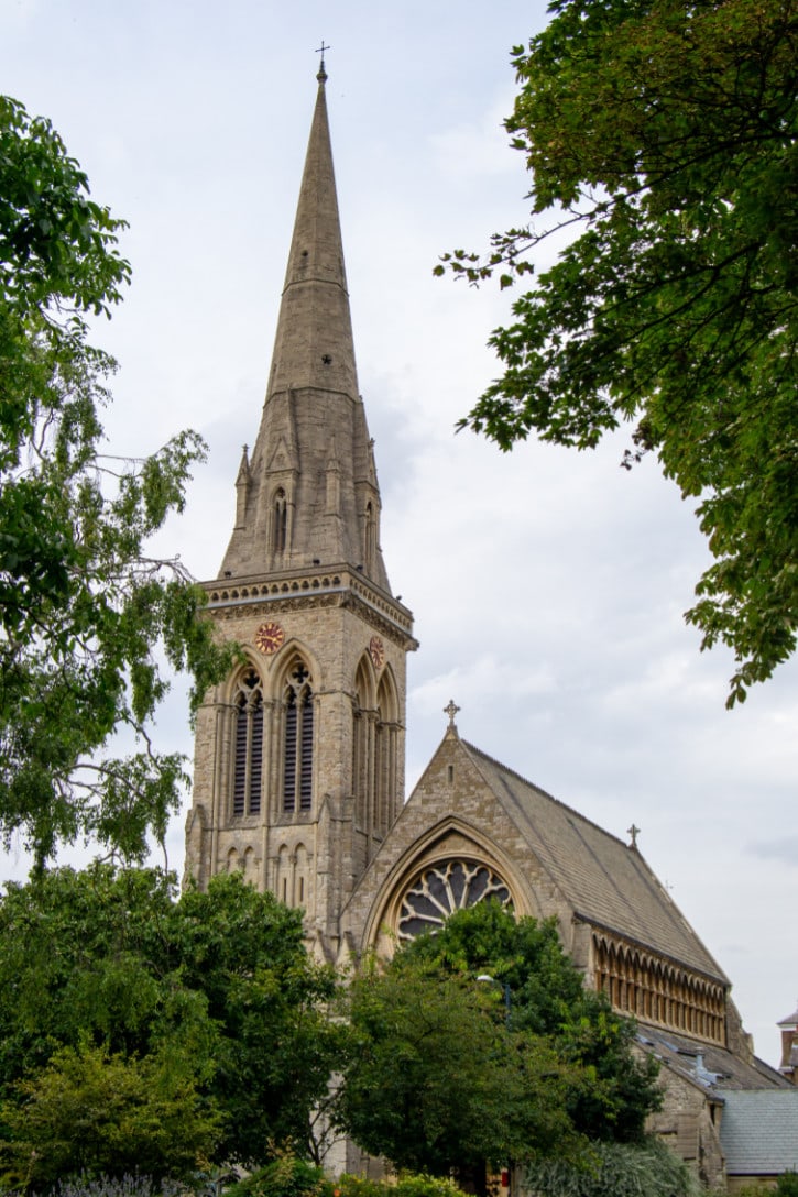 A london church on Richmond